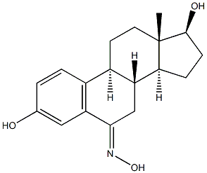 estradiol-6-oxime Struktur