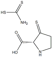 thioproline dithiocarbamate Struktur