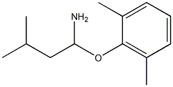 1-(2,6-dimethylphenoxy)-2-isopropylethanamine Struktur