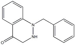 N-benzyl-4-oxo-1,2,3,4-tetrahydrocinnoline Struktur