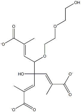 TRIETHYLENEGLYCOLTRIMETHACRYLATE Struktur