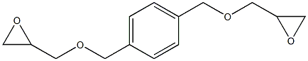 1,4-BIS(2,3-EPOXYPROPOXYMETHYL)BENZENE Struktur