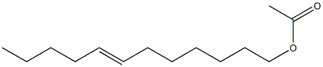 7-DODECEN-1-OLACETATE Struktur