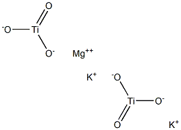 POTASSIUMMAGNESIUMTITANATE Struktur