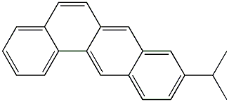 BENZ[A]ANTHRACENE,9-ISOPROPYL- Struktur