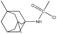 3,5-DIMETHYL-1-CHLOROACETYLAMINOADAMANTANE Struktur