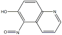 6-Hydroxy-5-nitrosoquinoline Struktur