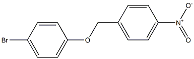 1-BROMO-4-[(4-NITROBENZYL)OXY]BENZENE Struktur