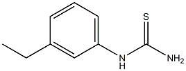 N-(3-ETHYLPHENYL)THIOUREA Struktur