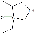 3-ETHYL-4-METHYL-2-PYRROLINE-3-ONE Struktur