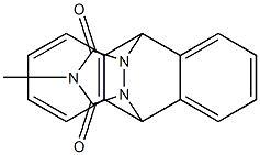 17-methyl-15,17,19-triazapentacyclo[6.6.5.0~2,7~.0~9,14~.0~15,19~]nonadeca-2,4,6,9(14),10,12-hexaene-16,18-dione Struktur