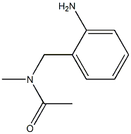 N-(2-aminobenzyl)-N-methylacetamide Struktur