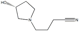 (R)-4-(3-hydroxypyrrolidin-1-yl)butanenitrile Struktur