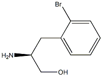 (S)-2-amino-3-(bromophenyl)propan-1-ol Struktur