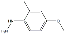 1-(4-methoxy-2-methylphenyl)hydrazine Struktur