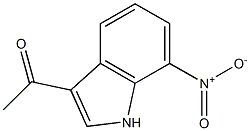 1-(7-nitro-1H-indol-3-yl)ethanone Struktur