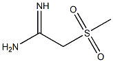 2-(methylsulfonyl)acetamidine Struktur