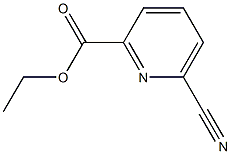 ethyl 6-cyanopyridine-2-carboxylate Struktur