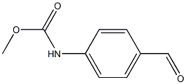 methyl 4-formylphenylcarbamate Struktur