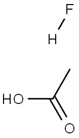 Hydrogen Fluoride-acetic acid Struktur