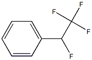 (1,2,2,2-Tetrafluoroethyl)benzene Struktur