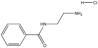 N-Benzoylethylenediamine hydrochloride Struktur