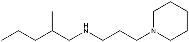 (2-methylpentyl)[3-(piperidin-1-yl)propyl]amine Struktur