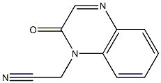 (2-oxoquinoxalin-1(2H)-yl)acetonitrile Struktur