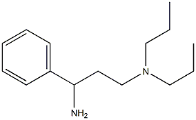 (3-amino-3-phenylpropyl)dipropylamine Struktur