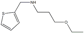 (3-ethoxypropyl)(thiophen-2-ylmethyl)amine Struktur