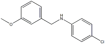 (4-chlorophenyl)(3-methoxyphenyl)methylamine Struktur