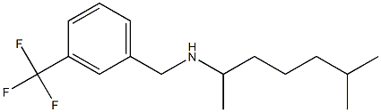 (6-methylheptan-2-yl)({[3-(trifluoromethyl)phenyl]methyl})amine Struktur