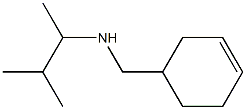 (cyclohex-3-en-1-ylmethyl)(3-methylbutan-2-yl)amine Struktur