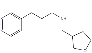 (oxolan-3-ylmethyl)(4-phenylbutan-2-yl)amine Struktur