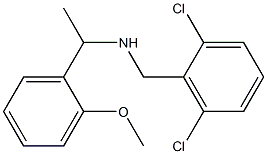 [(2,6-dichlorophenyl)methyl][1-(2-methoxyphenyl)ethyl]amine Struktur