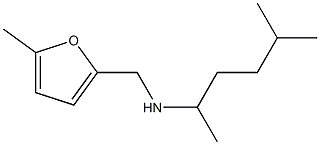 [(5-methylfuran-2-yl)methyl](5-methylhexan-2-yl)amine Struktur