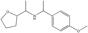 [1-(4-methoxyphenyl)ethyl][1-(oxolan-2-yl)ethyl]amine Struktur