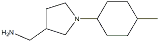 [1-(4-methylcyclohexyl)pyrrolidin-3-yl]methylamine Struktur