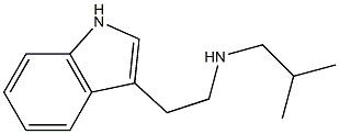 [2-(1H-indol-3-yl)ethyl](2-methylpropyl)amine Struktur