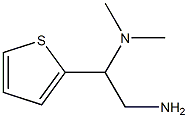 [2-amino-1-(thiophen-2-yl)ethyl]dimethylamine Struktur