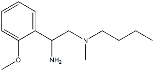 [2-amino-2-(2-methoxyphenyl)ethyl](butyl)methylamine Struktur