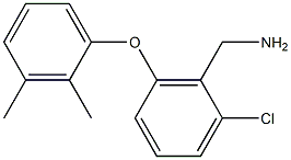 [2-chloro-6-(2,3-dimethylphenoxy)phenyl]methanamine Struktur