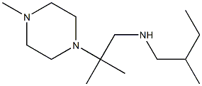 [2-methyl-2-(4-methylpiperazin-1-yl)propyl](2-methylbutyl)amine Struktur