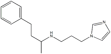 [3-(1H-imidazol-1-yl)propyl](4-phenylbutan-2-yl)amine Struktur