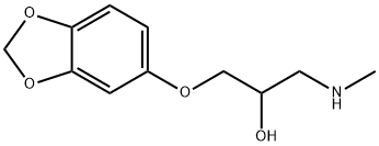 [3-(2H-1,3-benzodioxol-5-yloxy)-2-hydroxypropyl](methyl)amine Struktur