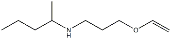 [3-(ethenyloxy)propyl](pentan-2-yl)amine Struktur