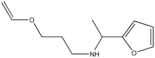 [3-(ethenyloxy)propyl][1-(furan-2-yl)ethyl]amine Struktur