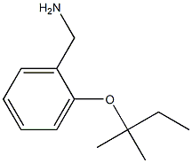 {2-[(2-methylbutan-2-yl)oxy]phenyl}methanamine Struktur