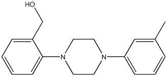 {2-[4-(3-methylphenyl)piperazin-1-yl]phenyl}methanol Struktur