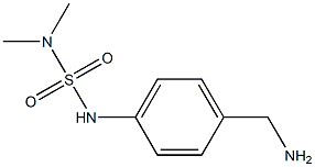 {4-[(dimethylsulfamoyl)amino]phenyl}methanamine Struktur